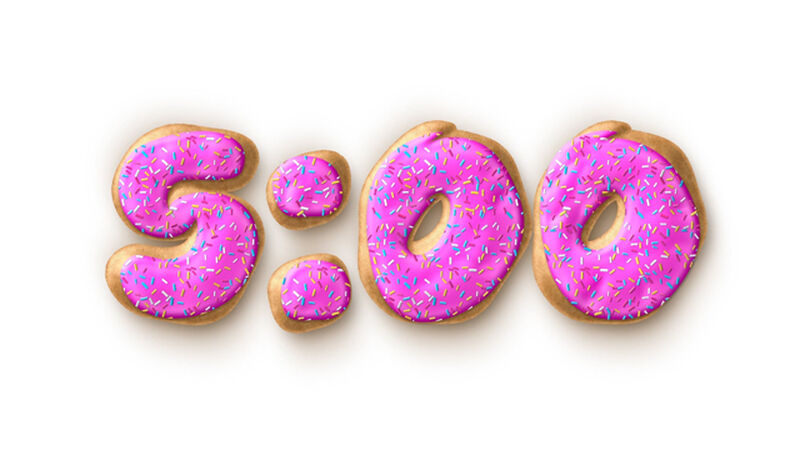 Donut Party Countdown